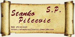 Stanko Pilčević vizit kartica
